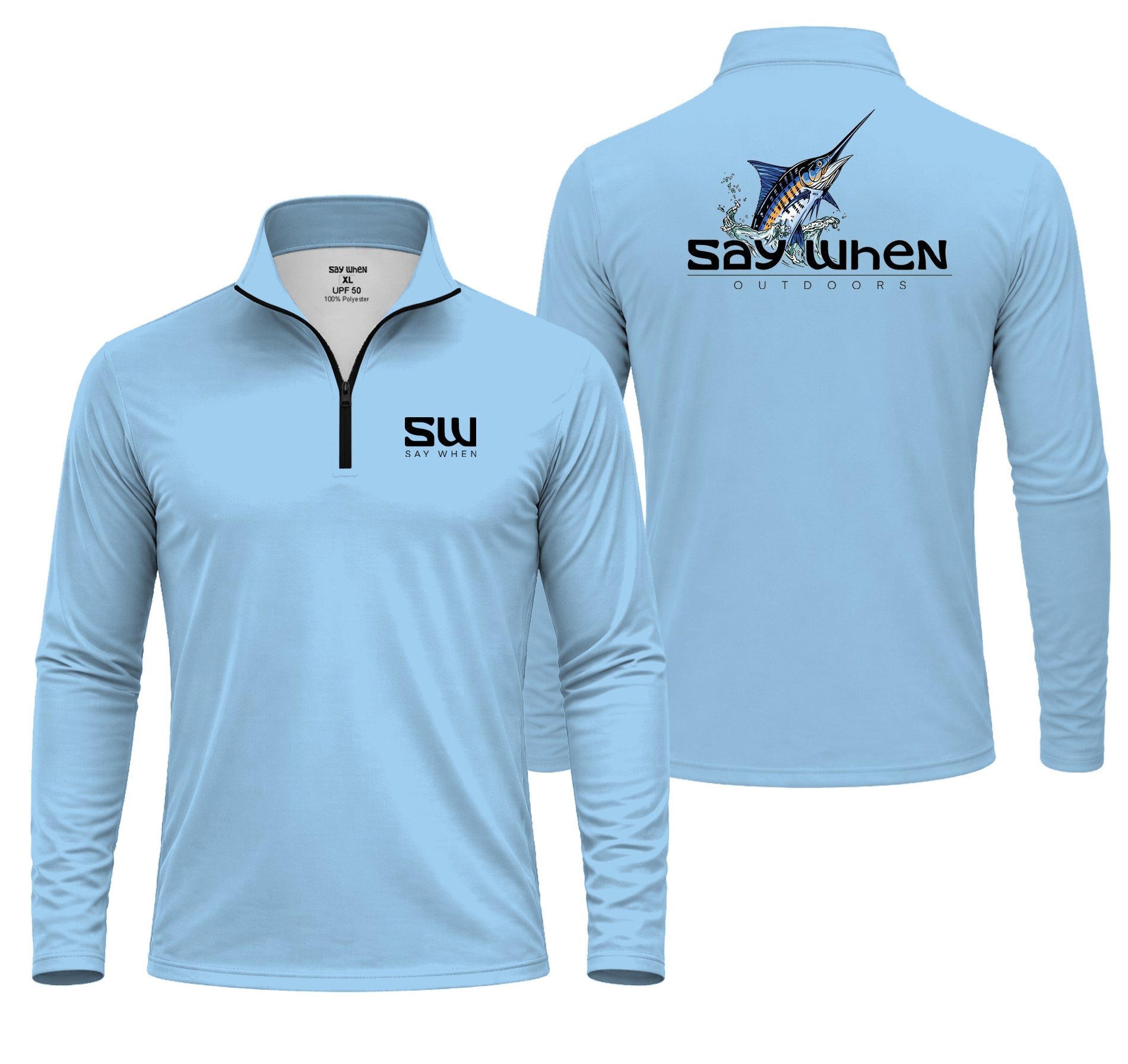 Quarter Zip 'Marlin'