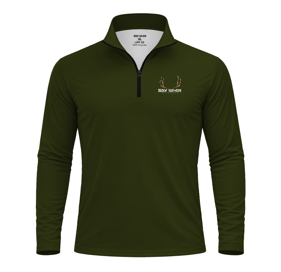 Quarter Zip 'Mule Deer'